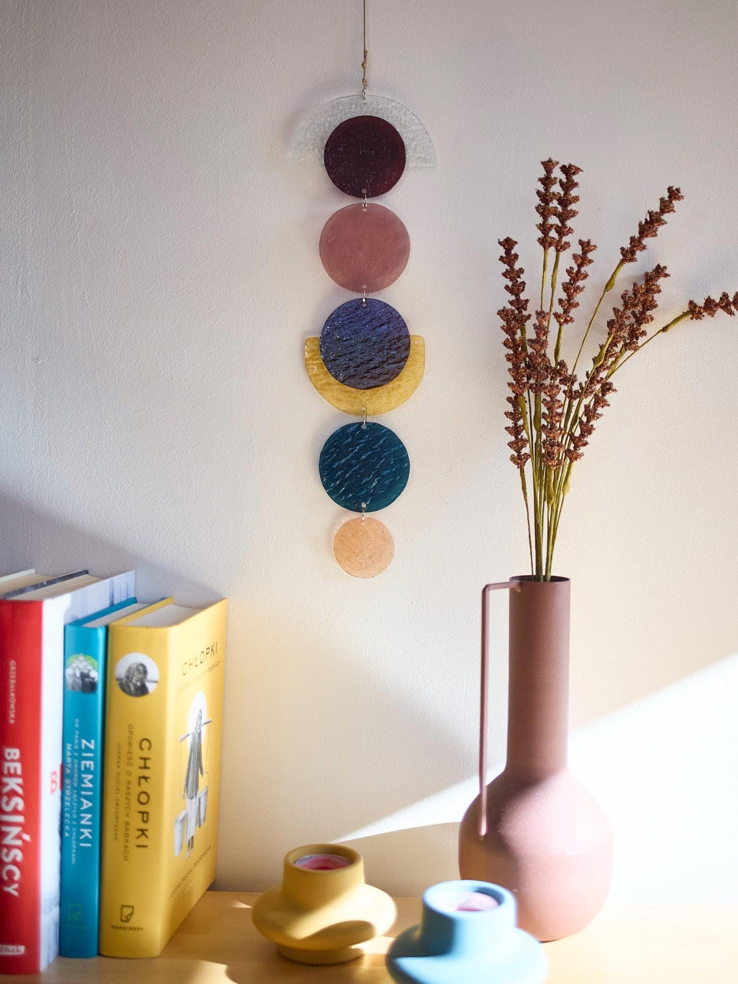 Szklana dekoracja inspirowana stylem art déco