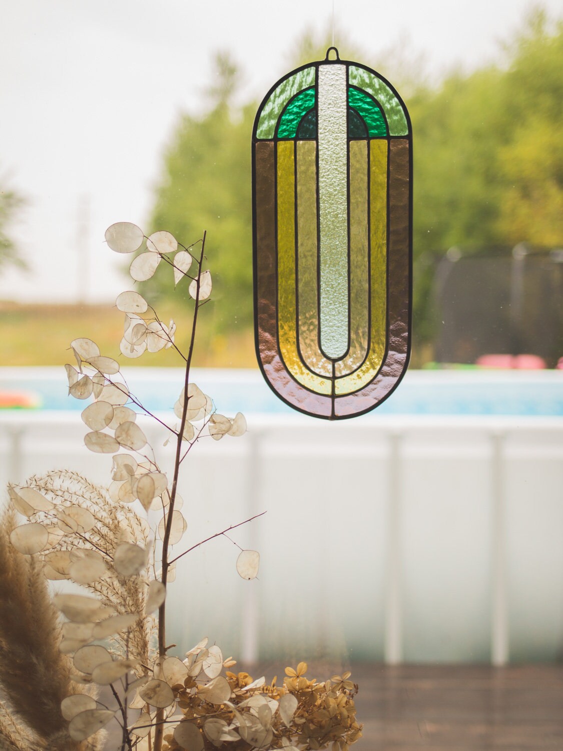 Witraż Art Deco – elegancka dekoracja okna inspirowana geometrią lat 20.